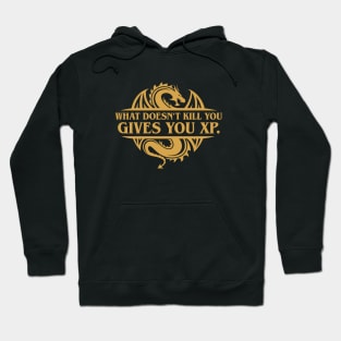 What Doesnt Kill You Gives You XP Tabletop RPG Addict Hoodie